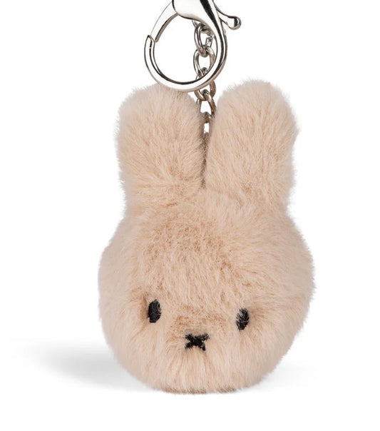 Miffy Fuzzy Keychain - Beige