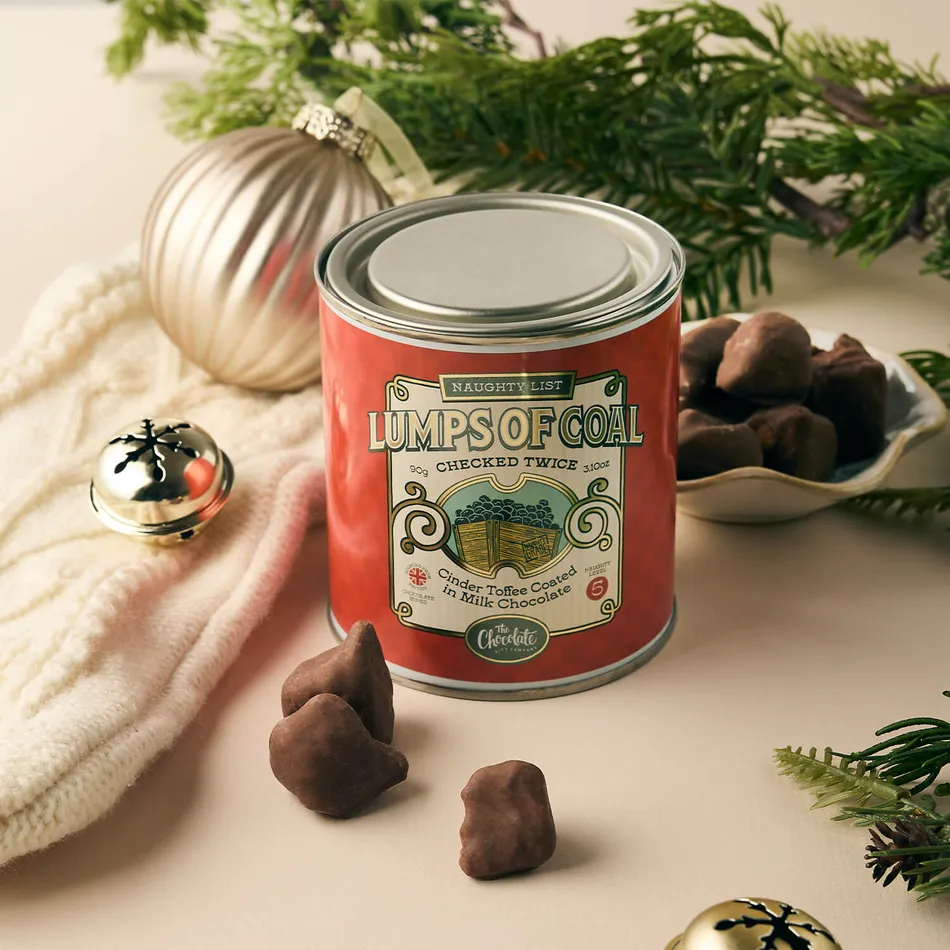 Lumps Of Coal Chocolate - Red