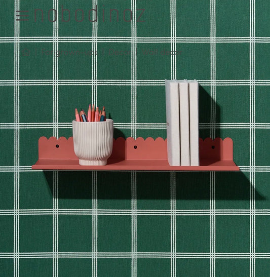 Large Vibes Wall Shelf Burnt Red