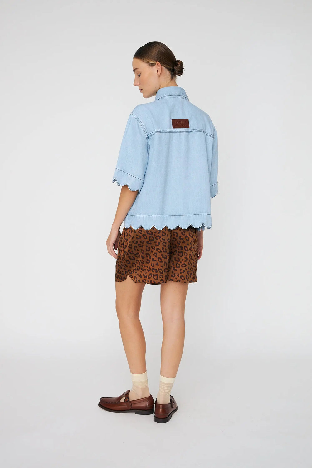 Soft Denim Shirt - Light Blue