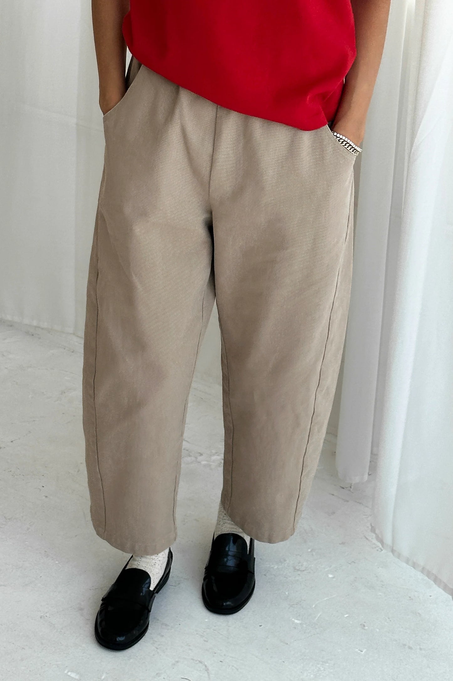 Arc Pants - Taupe