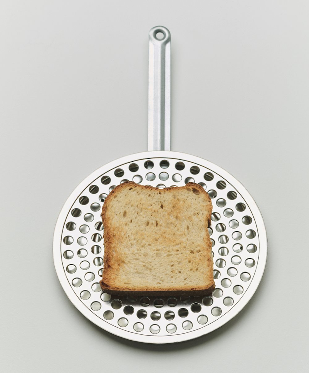 Outdoor Market Toaster Pan Tinplate