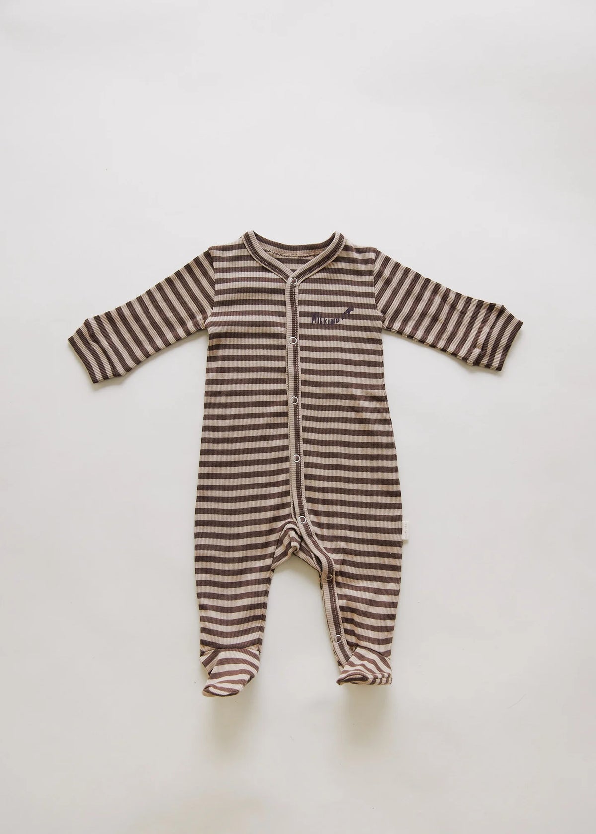 Milking It Acorn Stripe Onsie