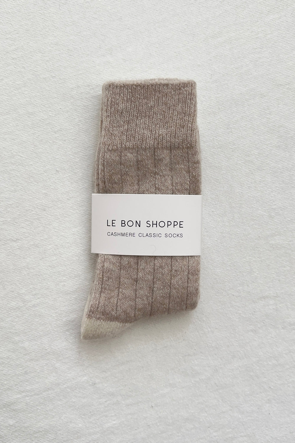 Classic Cashmere Socks Fawn