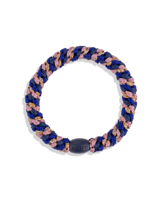 Hair Tie - Mix Purple Pink Glitter