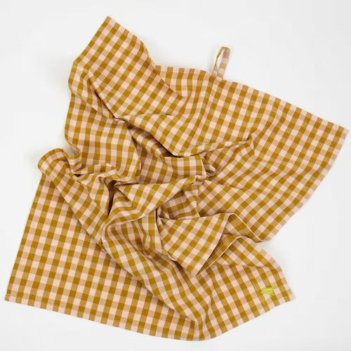 Maria Towel Pink / Mustard