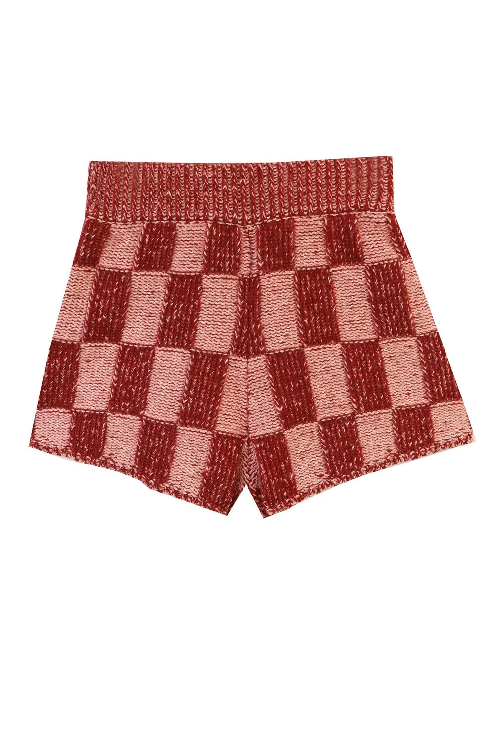 Raven Knit Shorts - Brick