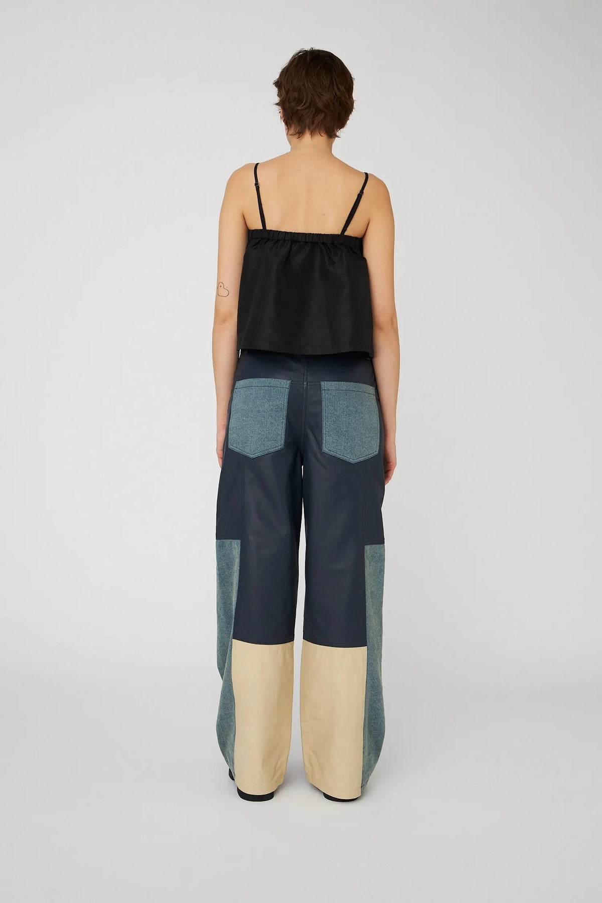 Crispy Bow Top - Black