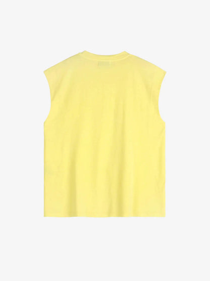 Flower Tank Top - Yellow