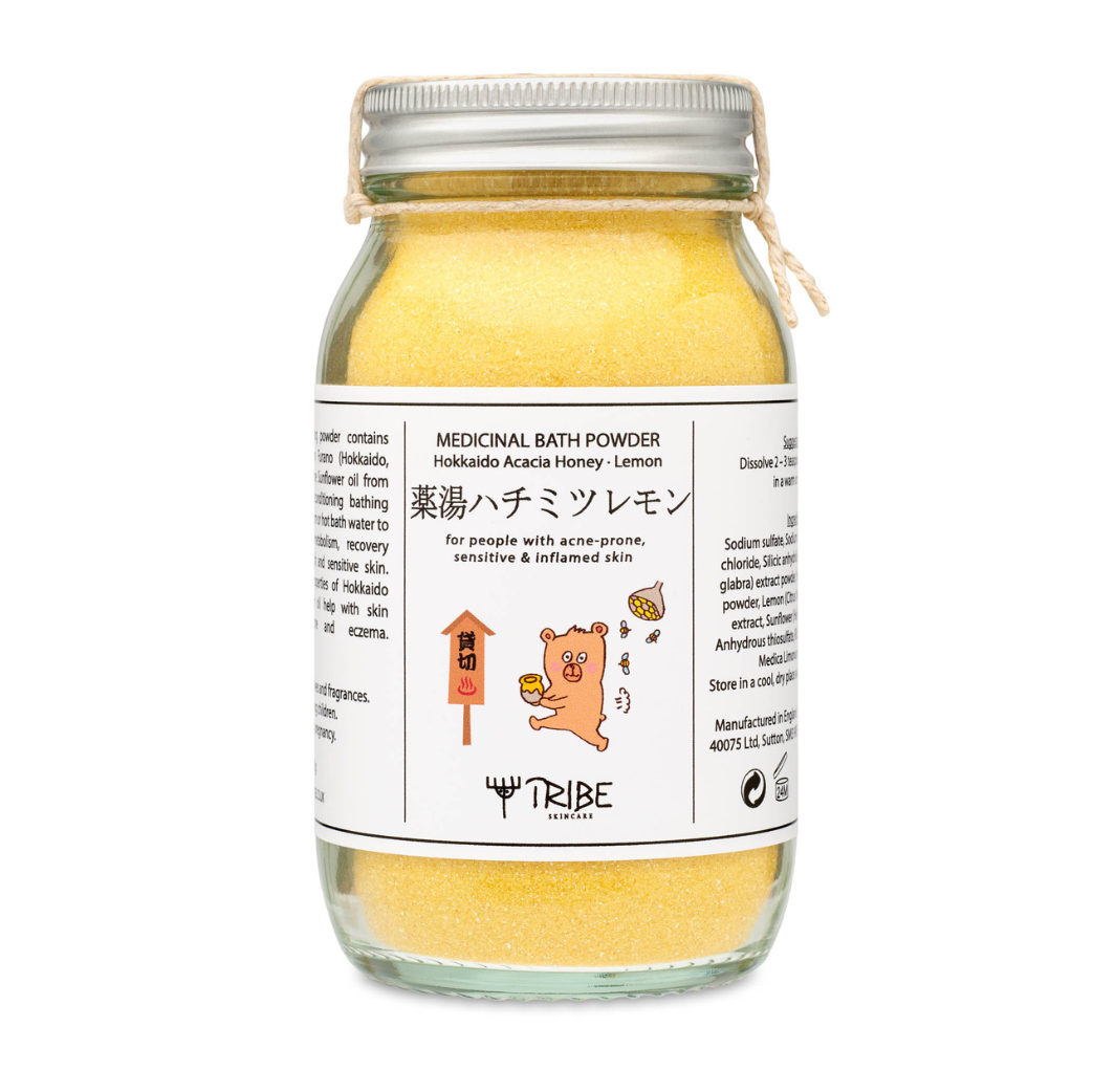 Japanese Bath Powder - Hokkaido Honey & Lemon