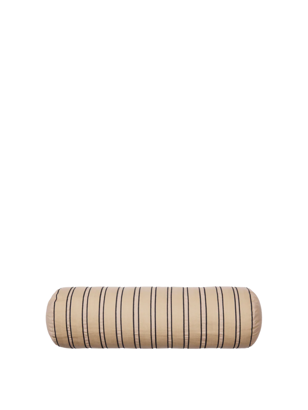 Twill Bolster Cushion - Cashmere / Black