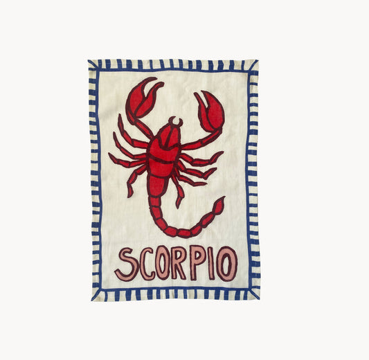 Scorpio Tea Towel