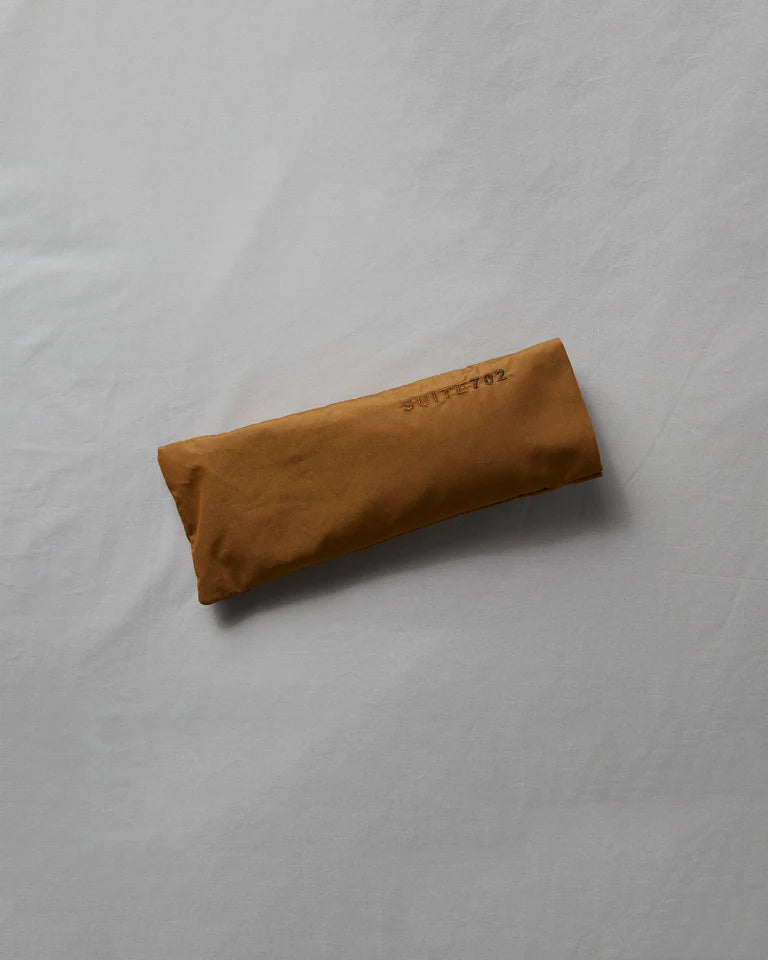 Aroma Flax Eye Pillow Khaki Gold