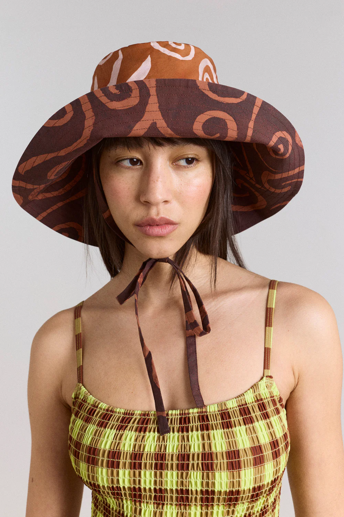 Reversible Sunhat - Mixed Swirl