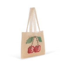 Cherry Perla Bag - Cream