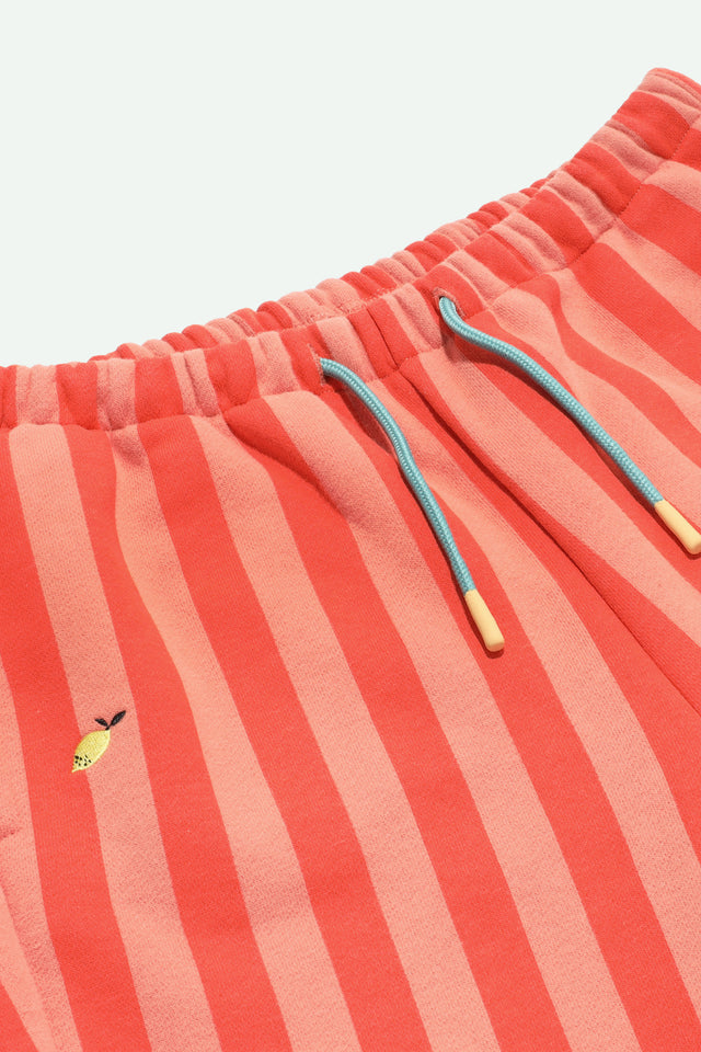 Joggers - Coral Pink / Red Hat