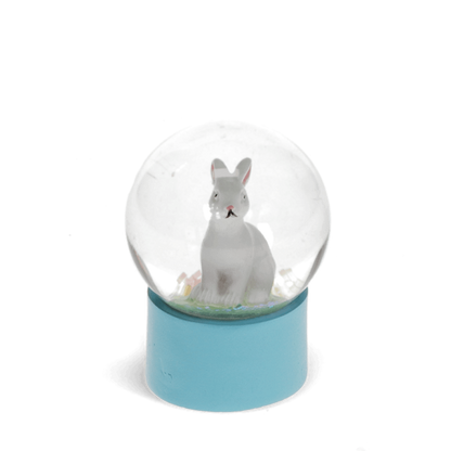 Mini Glitter Globe - Bunny