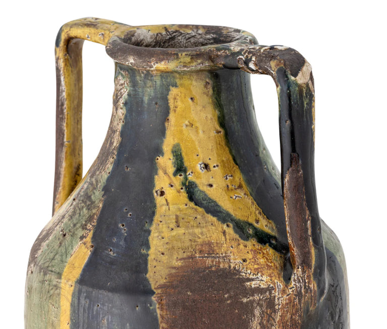 Wilder Decorative Vase - Yellow Terracotta