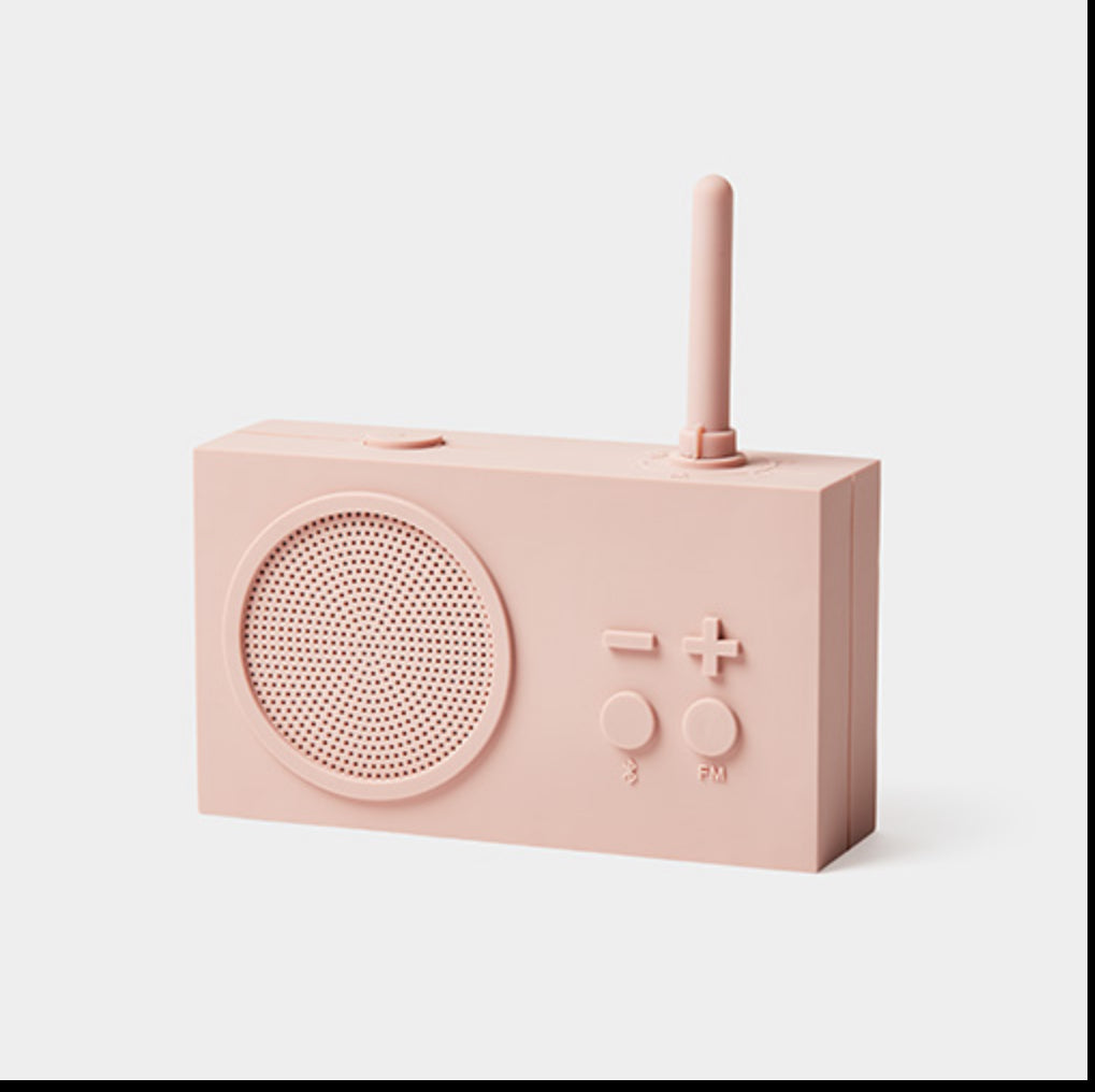 Lexon Tykho 3 BT/FM Radio - Pink