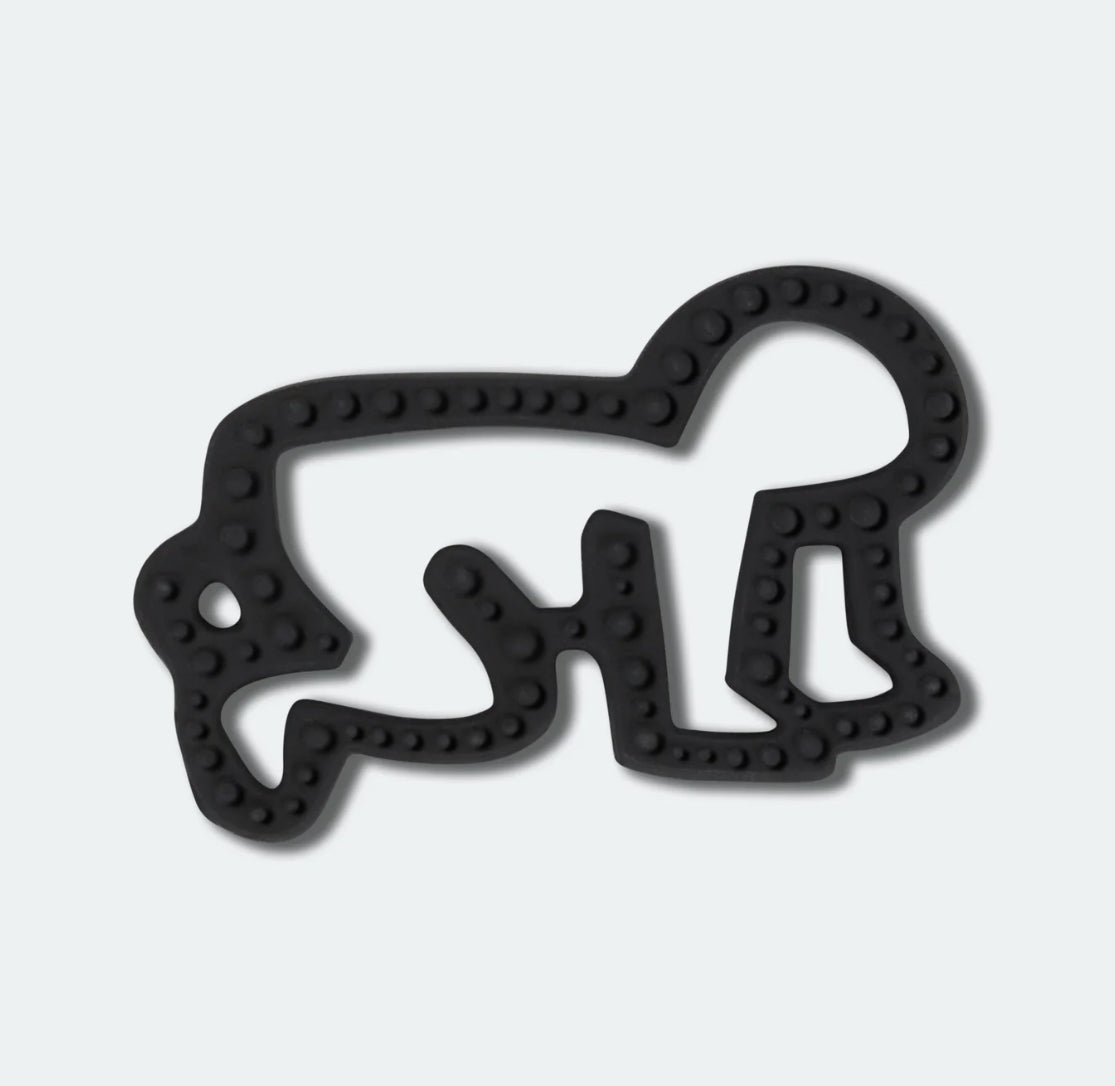 Etta Loves Natural Rubber Teether - Keith Haring