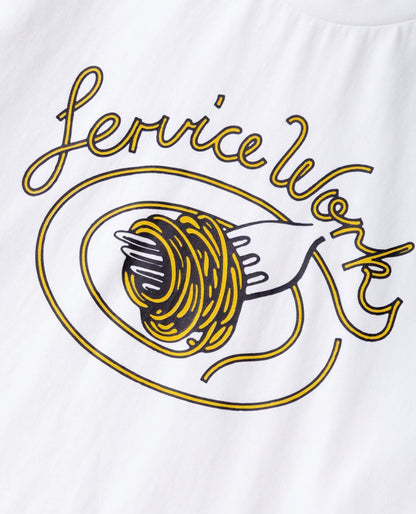 Spaghetti Tee - White