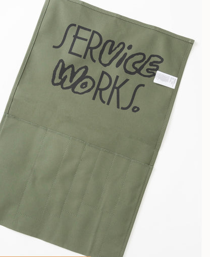 Knife Roll - Olive
