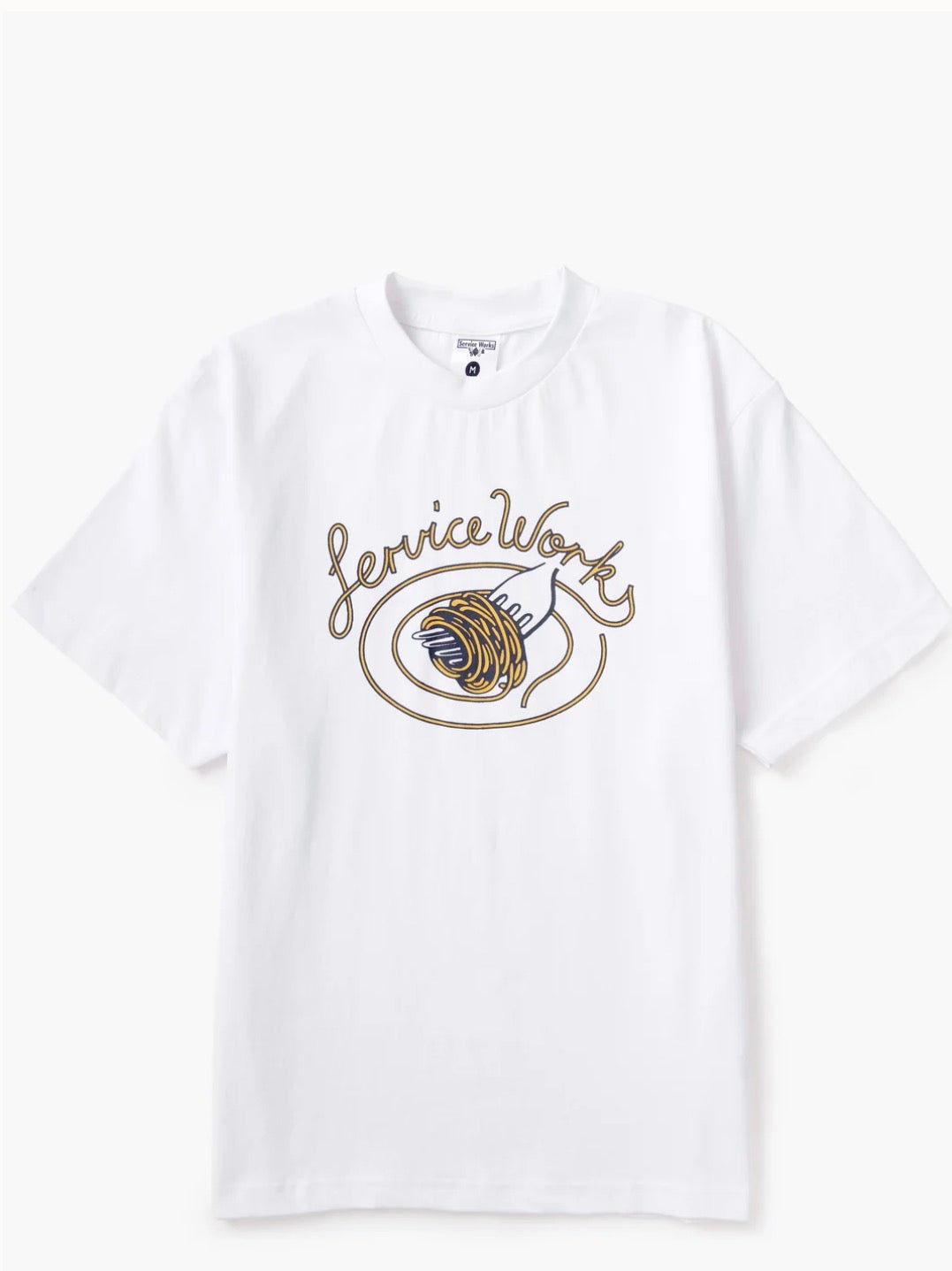 Spaghetti Tee - White