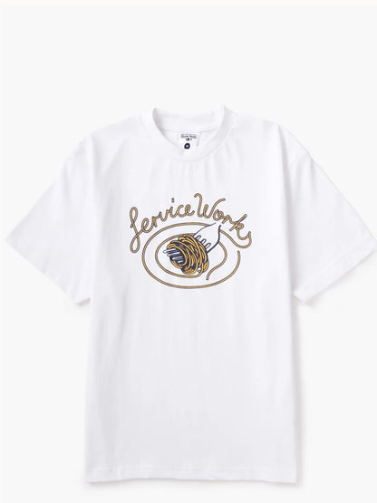 Spaghetti Tee - White