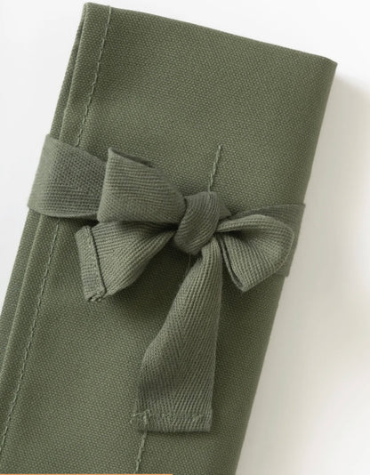 Knife Roll - Olive