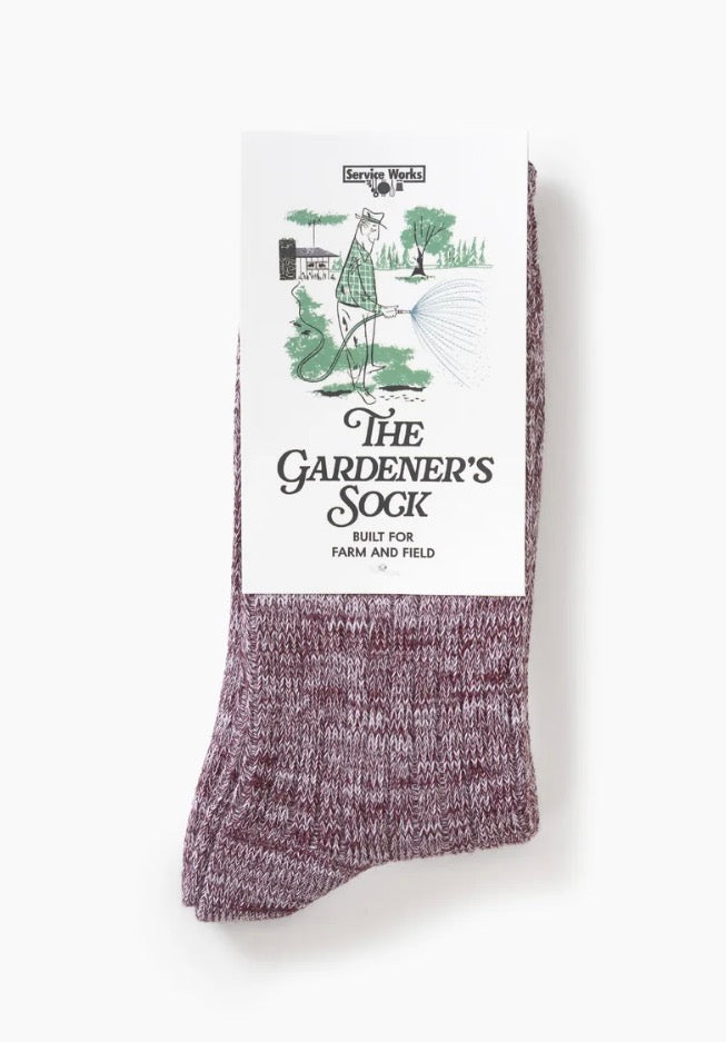 Gardener’s Socks - Burgundy