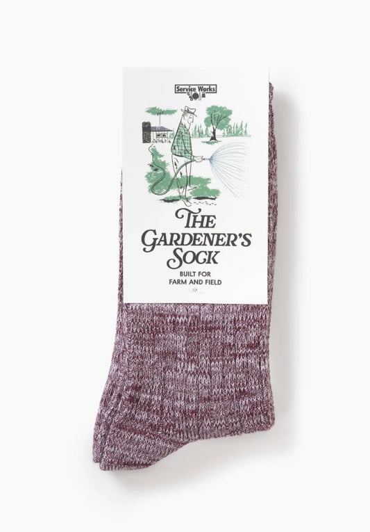 Gardener’s Socks - Burgundy