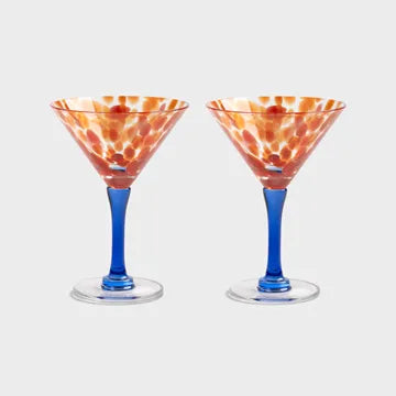 Coupe Rialto Tall Red - Set of 2
