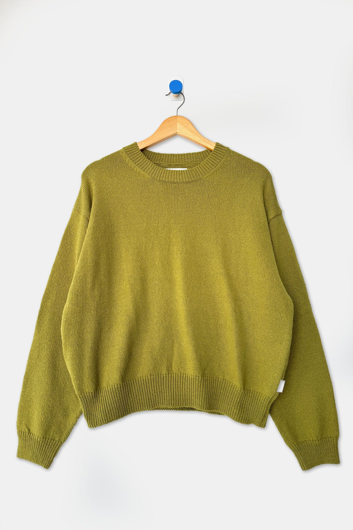 Milo Cotton Sweater - Golden Olive