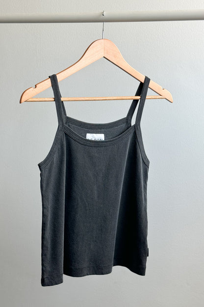 Dana Organic Cotton Cami - Vintage Black