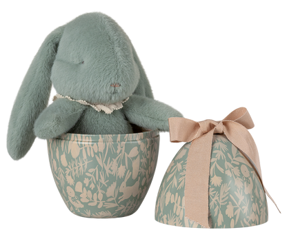 Easter Egg With Bunny - Mint