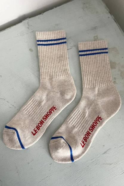 Boyfriend Socks  - Ice