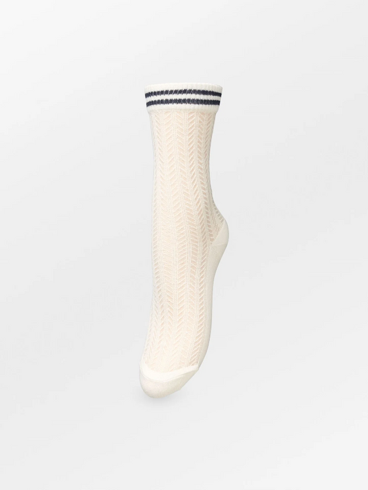 Zilla Sporty Cotta Sock Birch White