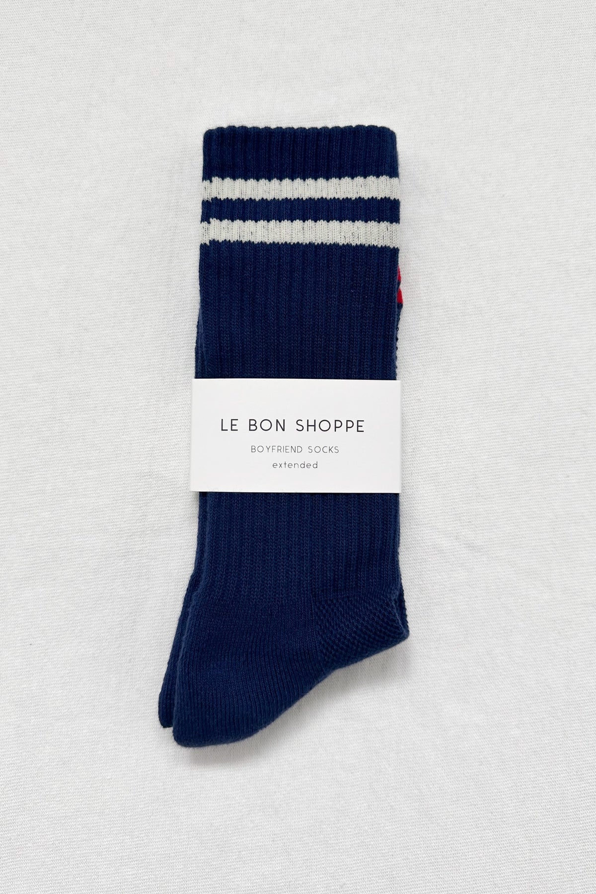 Boyfriend Socks  Extended - Navy