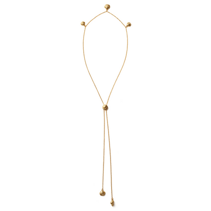 Inanna Spiral Bolero Necklace - Gold