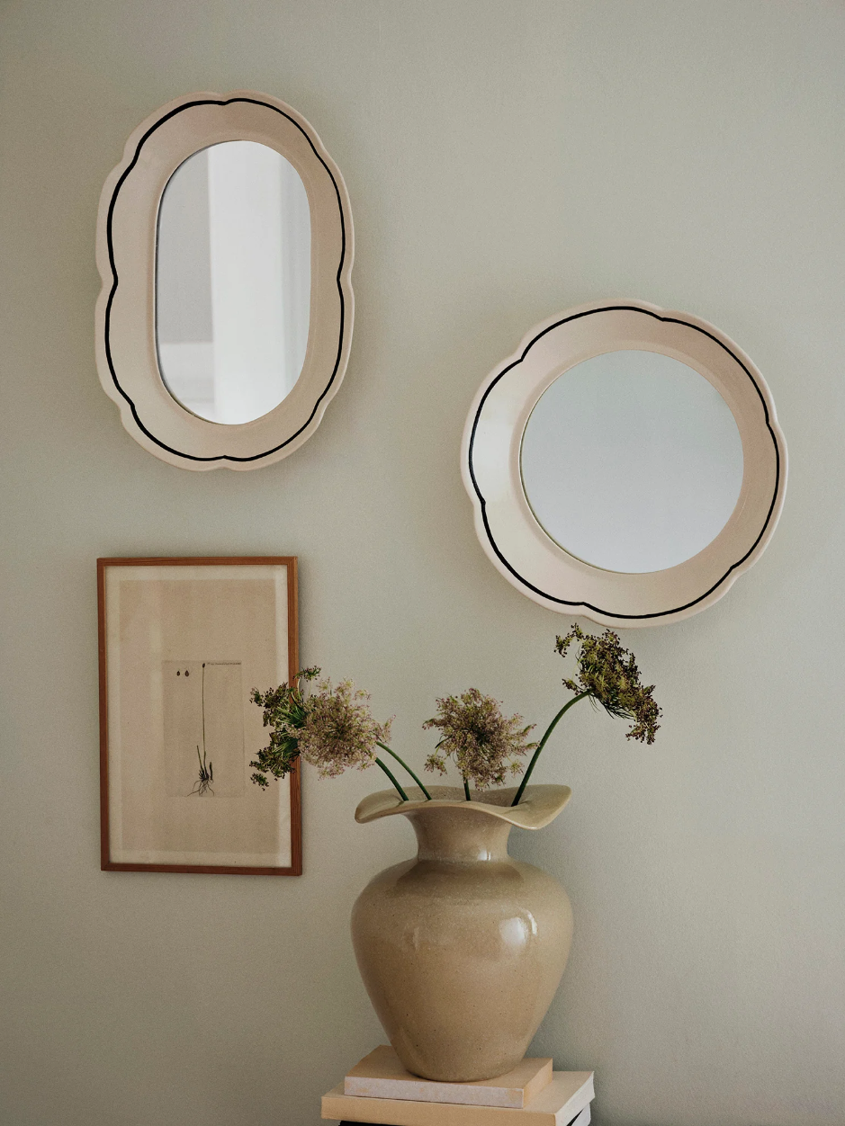 Hilma Mirror - Oval
