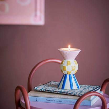 Bob Candle Holder- Rose