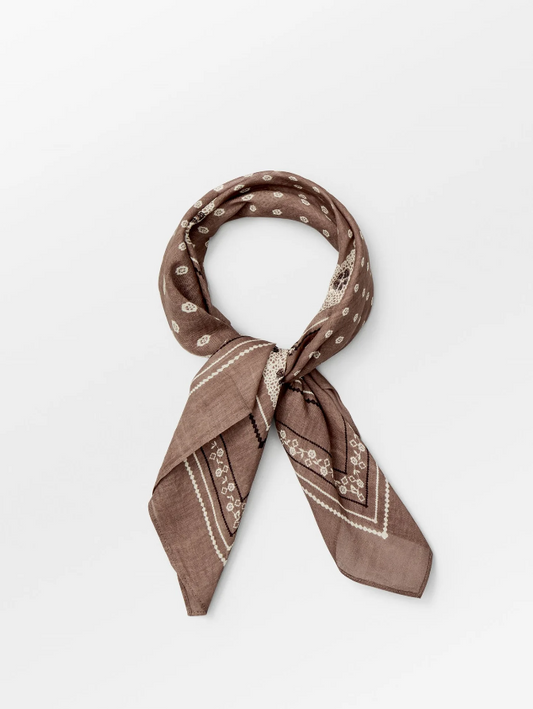 Lacia Cotta Scarf - Pine Bark