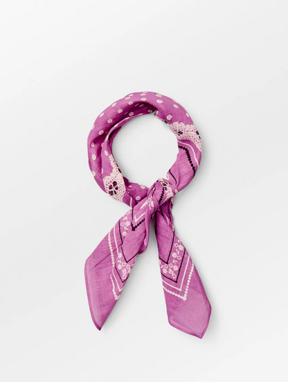Lacia Cotta Scarf - Meadow Mauve Pink