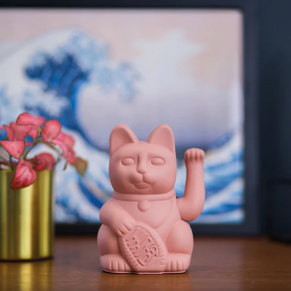 Lucky Waving Cat Pink