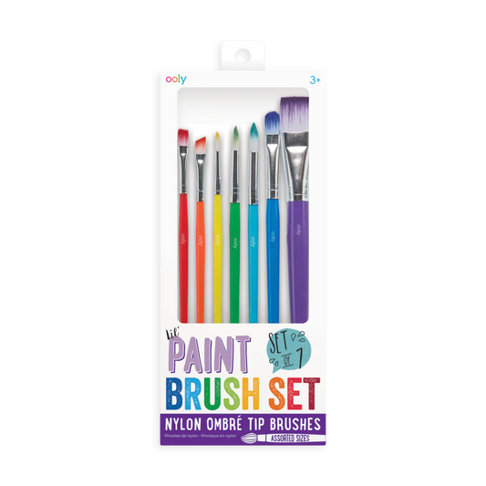 Ooly Lil Paint Brush Set Of 7