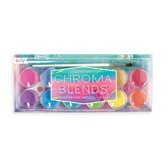 Chroma Blends Watercolour Pearlescent  Paint