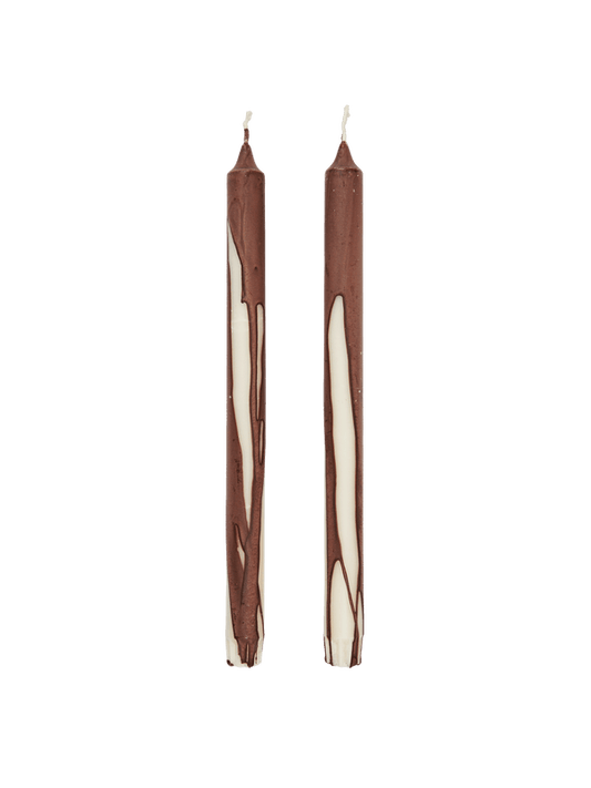 Dryp Candles Set Of 2: Dark Chocolate