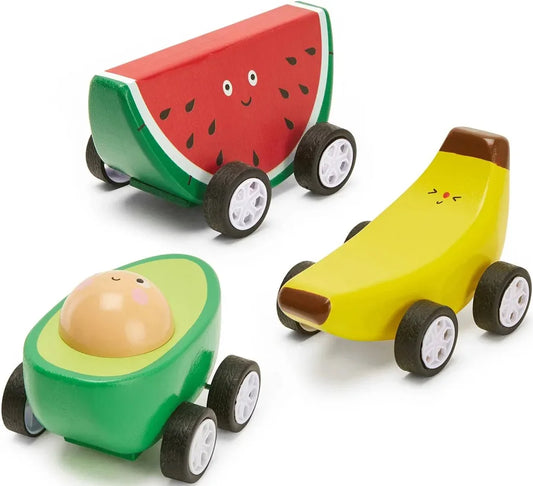 Kikkerland Fruity Pull Back Car