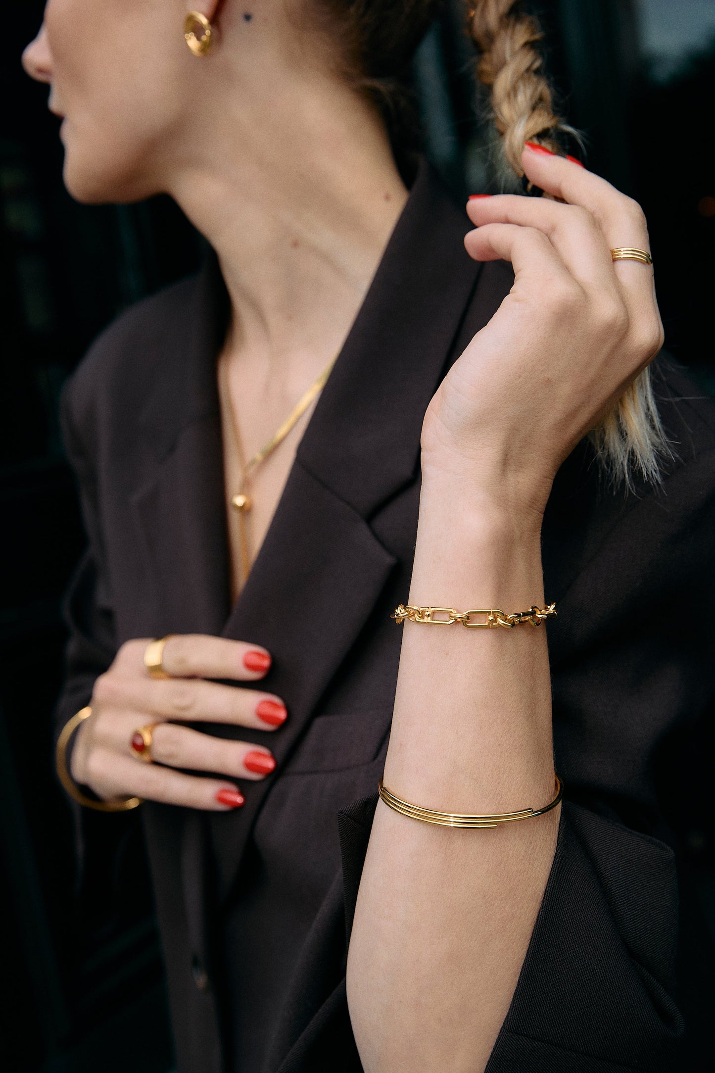 Medium Stellar Hardware Chain Bracelet