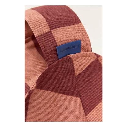 Vibes Round Beanbag Maroon Tiles